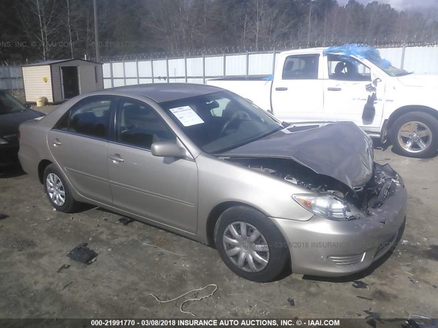 4T1BE32K65U045014 - 2005 TOYOTA CAMRY LE/XLE/SE TAN photo 1