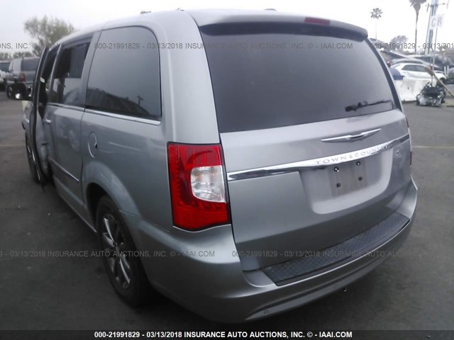 2C4RC1HG5FR582987 - 2015 CHRYSLER TOWN & COUNTRY S SILVER photo 3