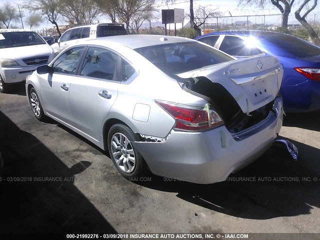 1N4AL3AP8FC262936 - 2015 NISSAN ALTIMA 2.5/S/SV/SL SILVER photo 3