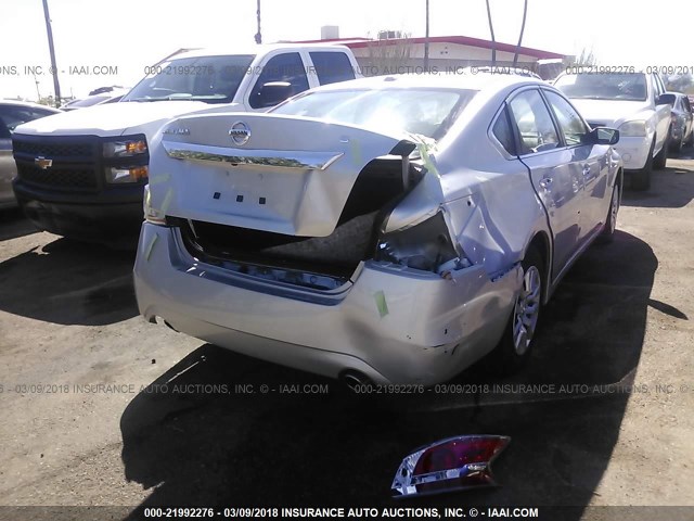 1N4AL3AP8FC262936 - 2015 NISSAN ALTIMA 2.5/S/SV/SL SILVER photo 4