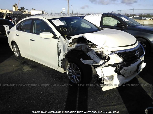 1N4AL3AP2FN380257 - 2015 NISSAN ALTIMA 2.5/S/SV/SL WHITE photo 1