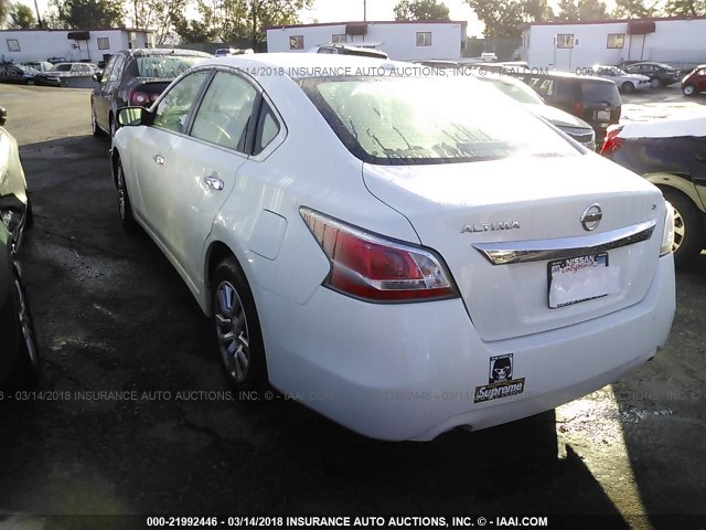 1N4AL3AP2FN380257 - 2015 NISSAN ALTIMA 2.5/S/SV/SL WHITE photo 3