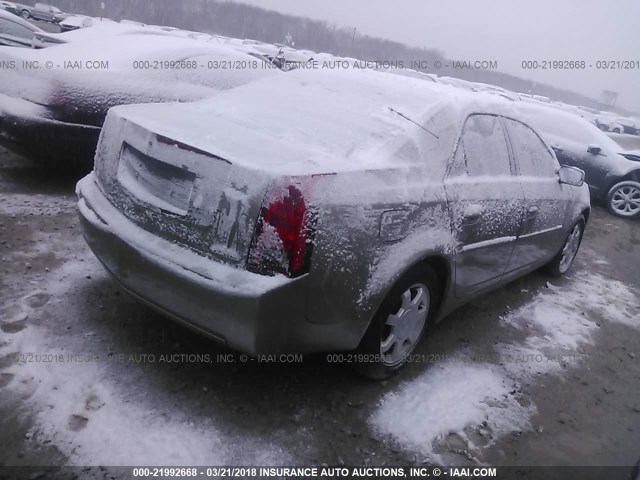 1G6DM57N730173008 - 2003 CADILLAC CTS GOLD photo 4