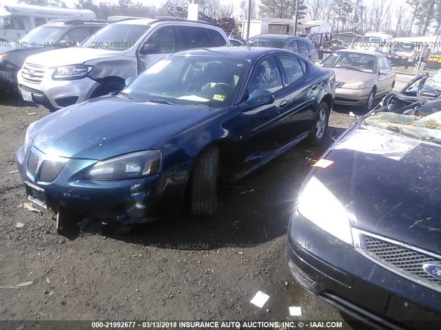2G2WP582761239104 - 2006 PONTIAC GRAND PRIX ტურკოუსი ფოტო 2
