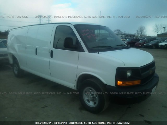 1GCZGHFG6G1173953 - 2016 CHEVROLET EXPRESS G3500  WHITE photo 1