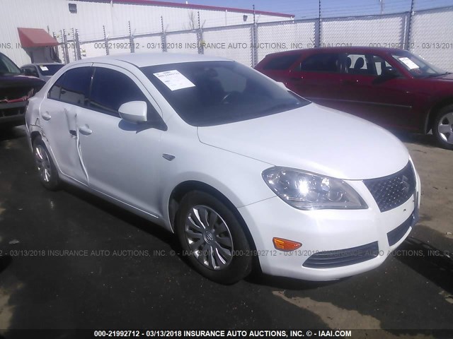 JS2RE9A13C6100119 - 2012 SUZUKI KIZASHI S WHITE photo 1