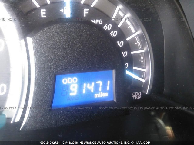 4T1BF1FK5CU624679 - 2012 TOYOTA CAMRY SE/LE/XLE RED photo 7