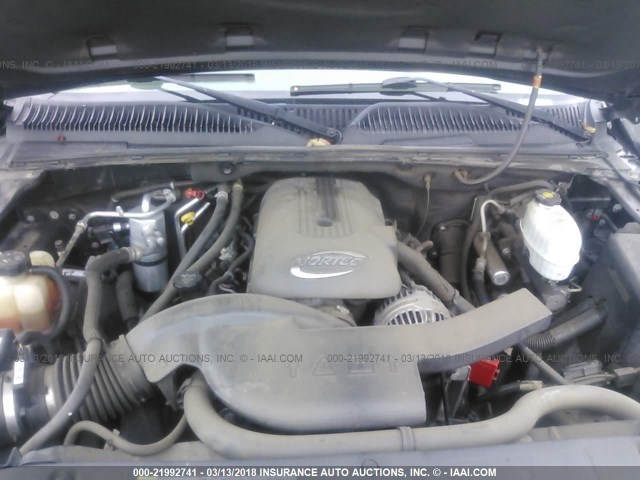 1GKEC13V15R190375 - 2005 GMC YUKON GRAY photo 10