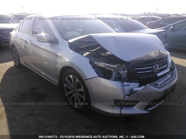 1HGCR2F5XEA100692 - 2014 HONDA ACCORD SPORT 银色 照片 1