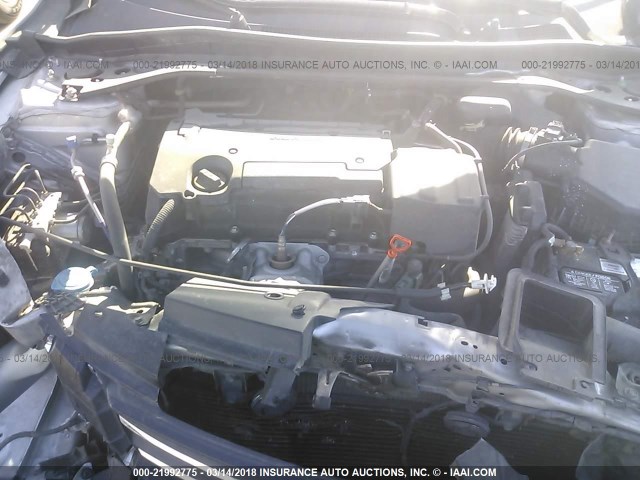 1HGCR2F5XEA100692 - 2014 HONDA ACCORD SPORT SILVER photo 10