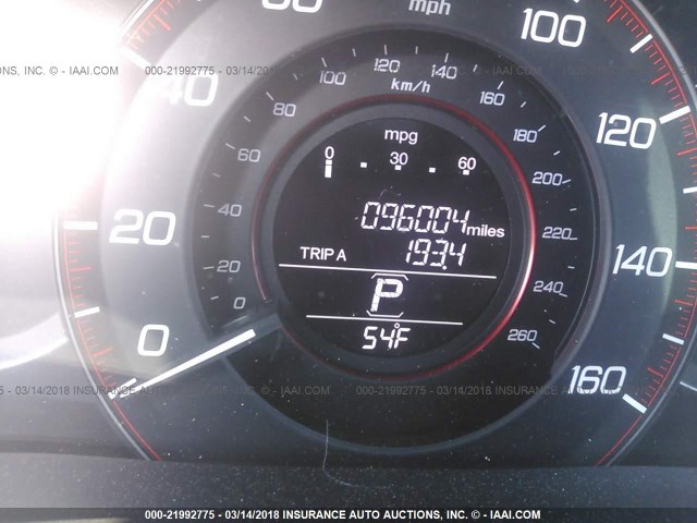 1HGCR2F5XEA100692 - 2014 HONDA ACCORD SPORT 银色 照片 7