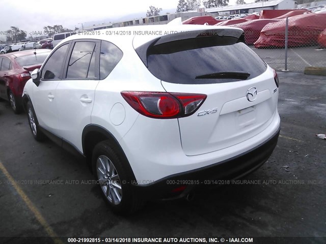 JM3KE2BY4G0852992 - 2016 MAZDA CX-5 SPORT WHITE photo 3