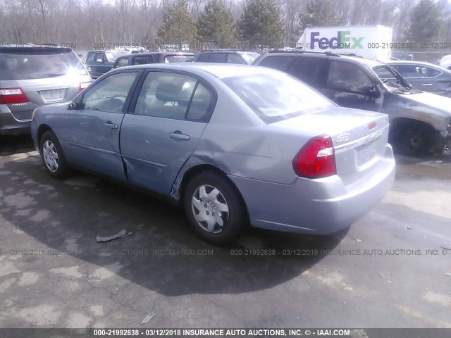 1G1ZS57F87F267749 - 2007 CHEVROLET MALIBU LS 蓝色 照片 3