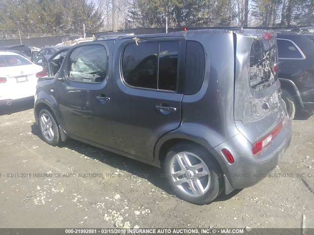 JN8AZ2KR8CT250725 - 2012 NISSAN CUBE S/SL/KROM GRAY photo 3