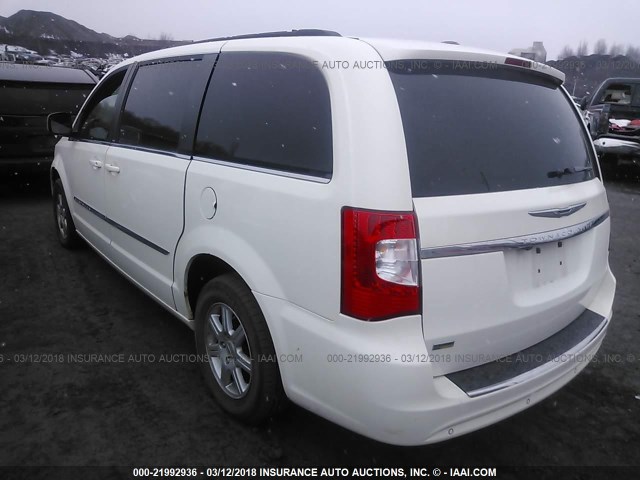 2A4RR5DG1BR727443 - 2011 CHRYSLER TOWN & COUNTRY TOURING WHITE photo 3