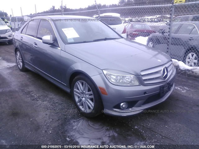 WDDGF81X18F059967 - 2008 MERCEDES-BENZ C 300 4MATIC GRAY photo 1