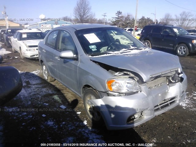 KL1TD5DE2BB214183 - 2011 CHEVROLET AVEO LS/LT 银色 照片 1