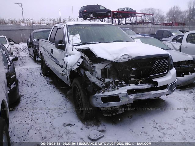 1FTPX14534NB43913 - 2004 FORD F150 WHITE photo 1