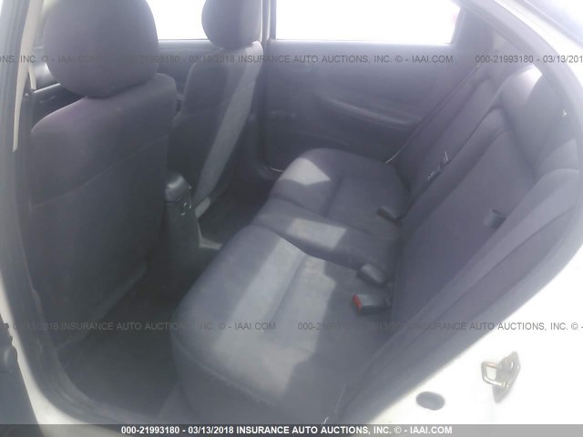 1B3ES26CX3D172015 - 2003 DODGE NEON SE WHITE photo 8