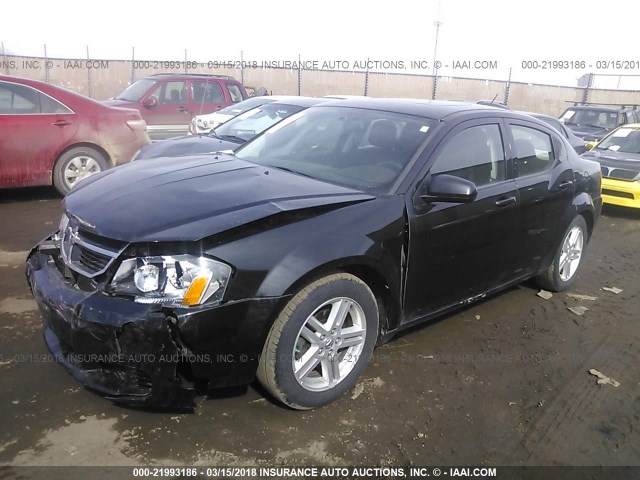 1B3CC1FB1AN175575 - 2010 DODGE AVENGER EXPRESS 黑色 照片 2