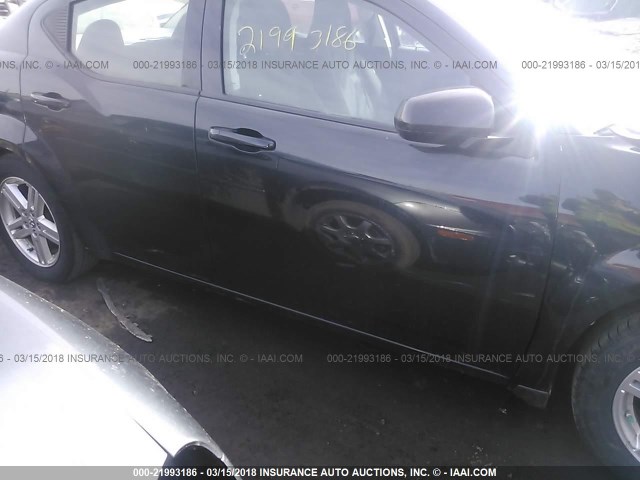 1B3CC1FB1AN175575 - 2010 DODGE AVENGER EXPRESS BLACK photo 6