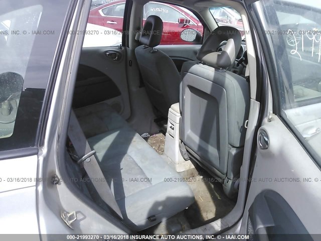 3A4FY58B96T238733 - 2006 CHRYSLER PT CRUISER TOURING GRAY photo 8