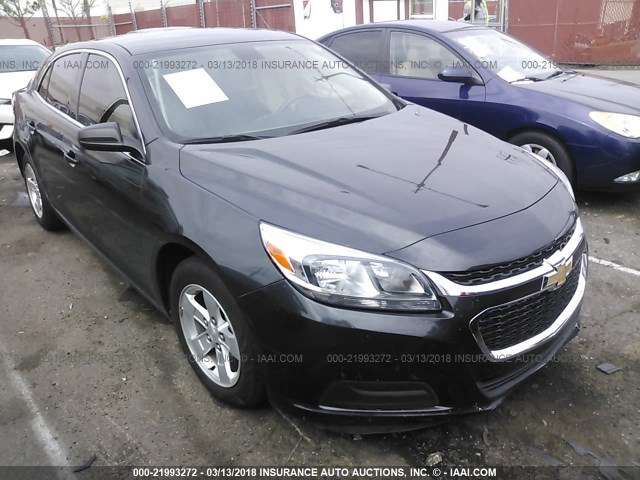 1G11B5SA1GU112397 - 2016 CHEVROLET MALIBU LIMITED LS GRAY photo 1