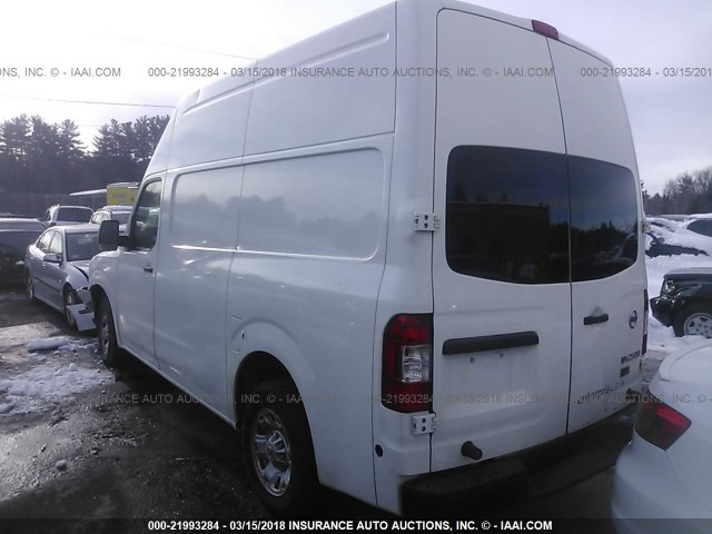 1N6BF0LYXDN104283 - 2013 NISSAN NV 2500 WHITE photo 3