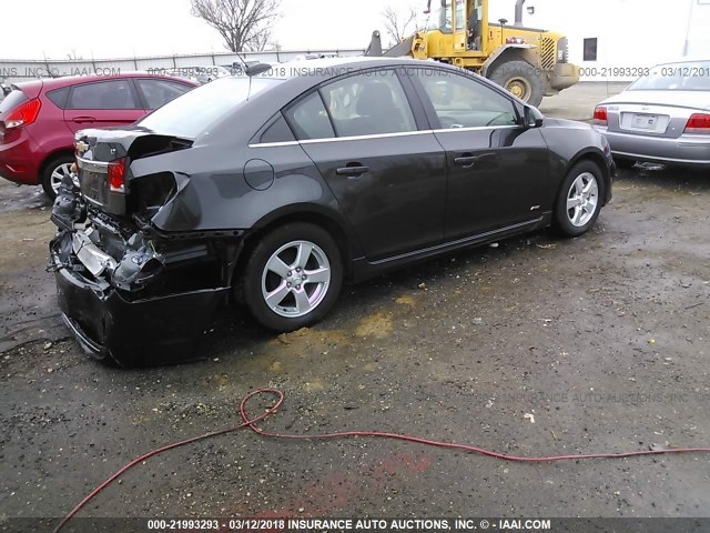 1G1PE5SB2G7167773 - 2016 CHEVROLET CRUZE LIMITED LT GRAY photo 4