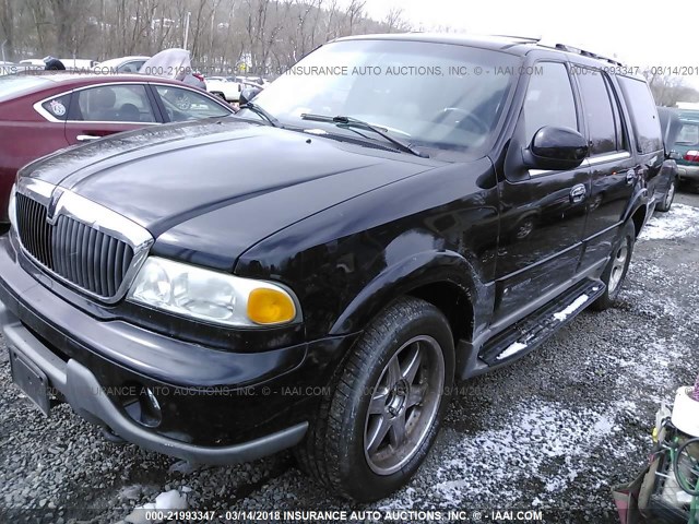 5LMFU28R92LJ06129 - 2002 LINCOLN NAVIGATOR 黑色 照片 2