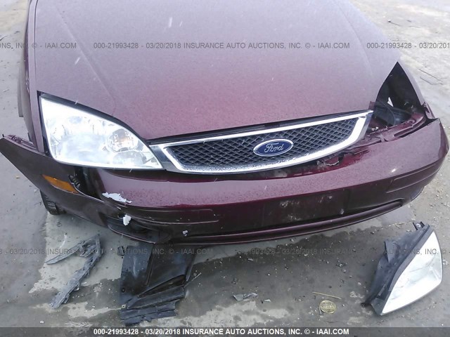 1FAFP34N77W331555 - 2007 FORD FOCUS ZX4/S/SE/SES 红色 照片 6