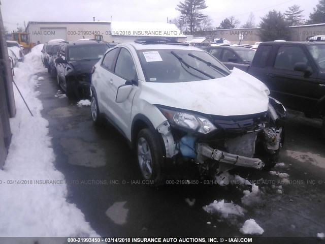 3CZRU6H51GM717474 - 2016 HONDA HR-V EX WHITE photo 1