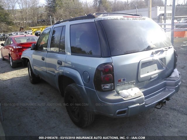 1GNDT13S262339617 - 2006 CHEVROLET TRAILBLAZER LS/LT Mavi foto 3