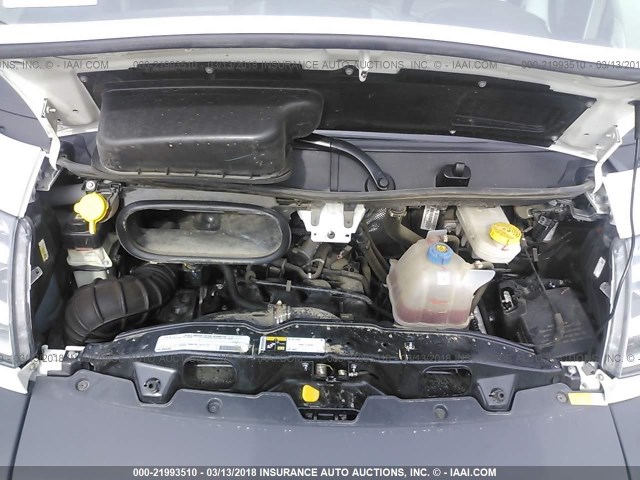 3C6TRVAG2HE531089 - 2017 RAM PROMASTER 1500 1500 STANDARD WHITE photo 10