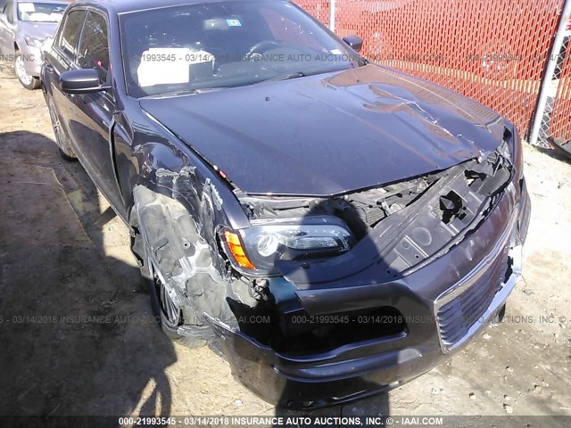 2C3CCAGG8EH181580 - 2014 CHRYSLER 300 S GRAY photo 6