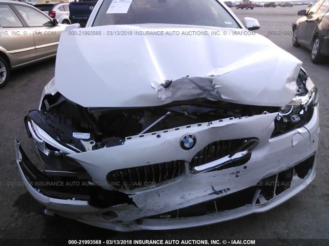 WBA5A5C59FD512846 - 2015 BMW 528 I WHITE photo 6