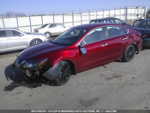 1N4AL3AP9HC242312 - 2017 NISSAN ALTIMA 2.5/S/SV/SL/SR RED photo 2