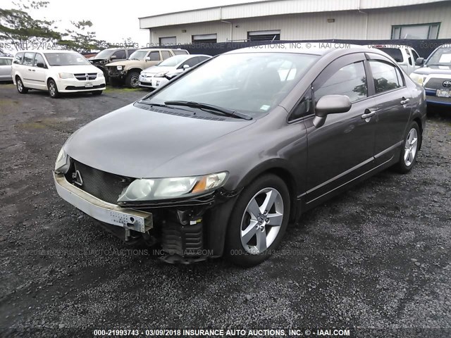 19XFA1F61BE009874 - 2011 HONDA CIVIC LX-S 棕色 照片 2