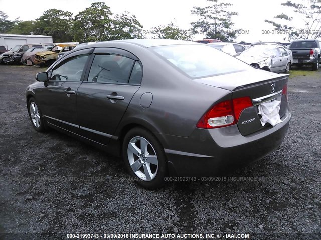 19XFA1F61BE009874 - 2011 HONDA CIVIC LX-S 棕色 照片 3