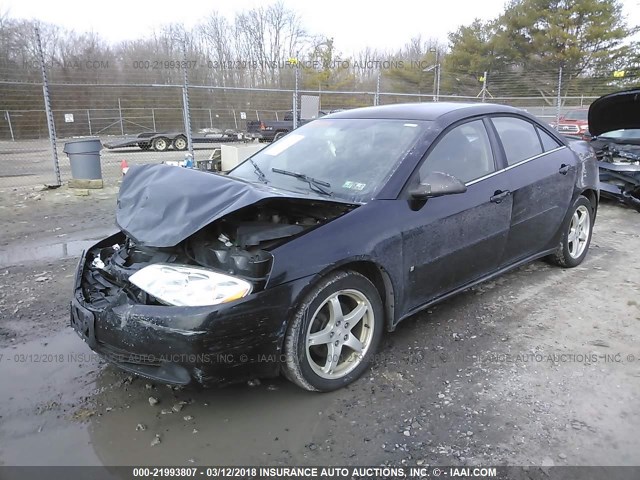 1G2ZG58N174125385 - 2007 PONTIAC G6 SE BLACK photo 2