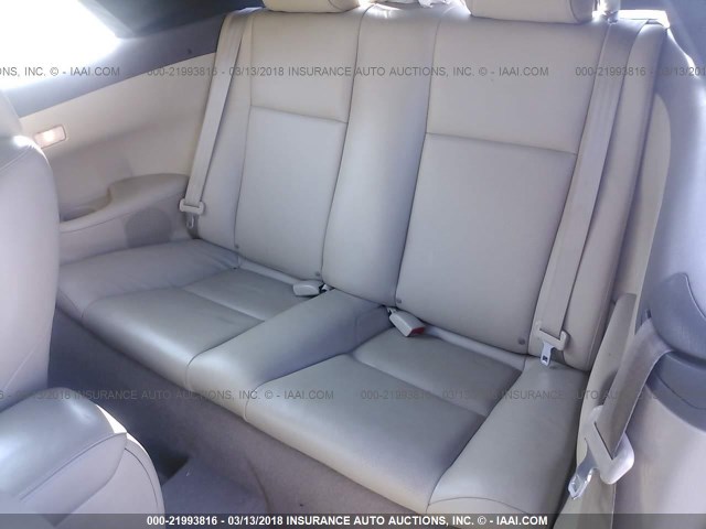 4T1FA38P75U056457 - 2005 TOYOTA CAMRY SOLARA SE/SLE წითელი ფოტო 8