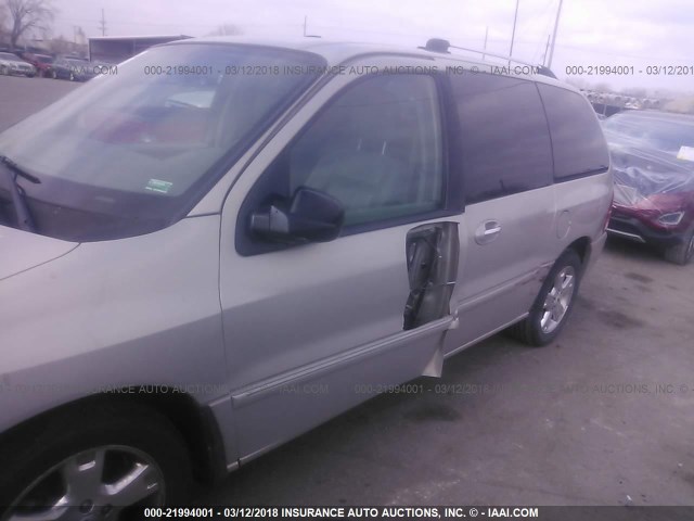 2FMDA58216BA09536 - 2006 FORD FREESTAR LIMITED GOLD photo 6