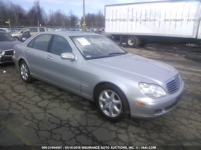 WDBNG83J43A365847 - 2003 MERCEDES-BENZ S 430 4MATIC SILVER photo 1