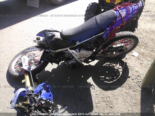 JYADG21Y5FA001642 - 2015 YAMAHA WR250 RC BLUE photo 8