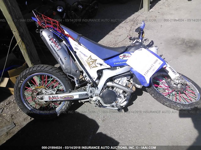 JYADG21Y5FA001642 - 2015 YAMAHA WR250 RC BLUE photo 9