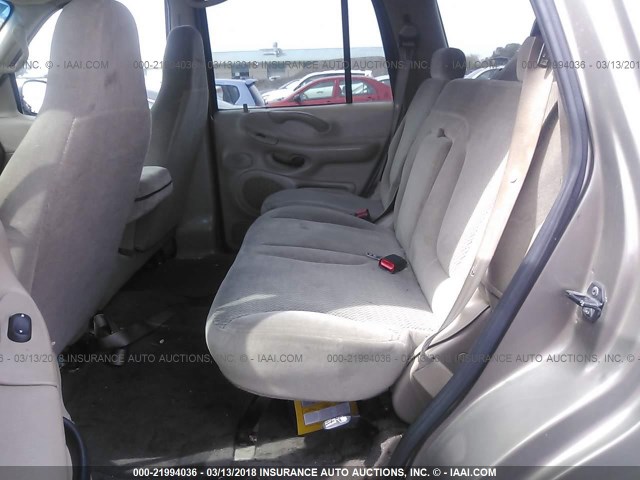 1FMPU16L42LA96187 - 2002 FORD EXPEDITION XLT 金色 照片 8