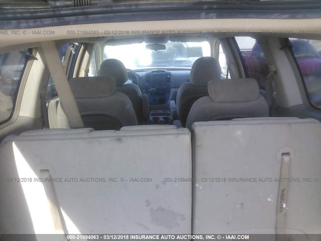 KNDMB233076182870 - 2007 KIA SEDONA EX/LX GOLD photo 8