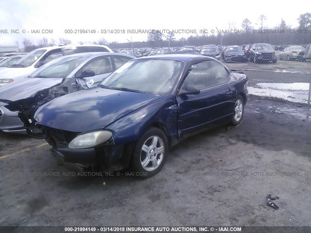 3FAFP113X3R169683 - 2003 FORD ESCORT ZX2 Navy photo 2