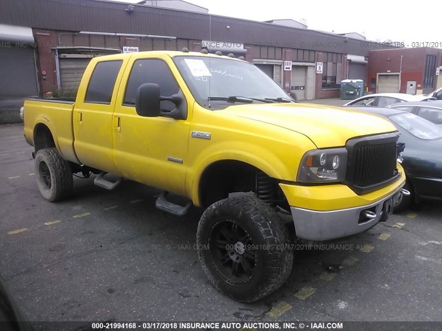 1FTSW21P95EA73182 - 2005 FORD F250 SUPER DUTY YELLOW photo 1