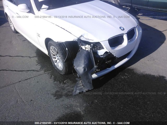 WBAPK53549A645820 - 2009 BMW 328 XI SULEV WHITE photo 6